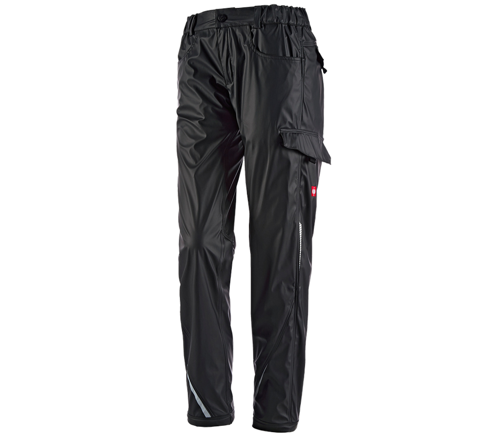 Themen: Regenbundhose e.s.motion 2020 superflex, Damen + schwarz/platin