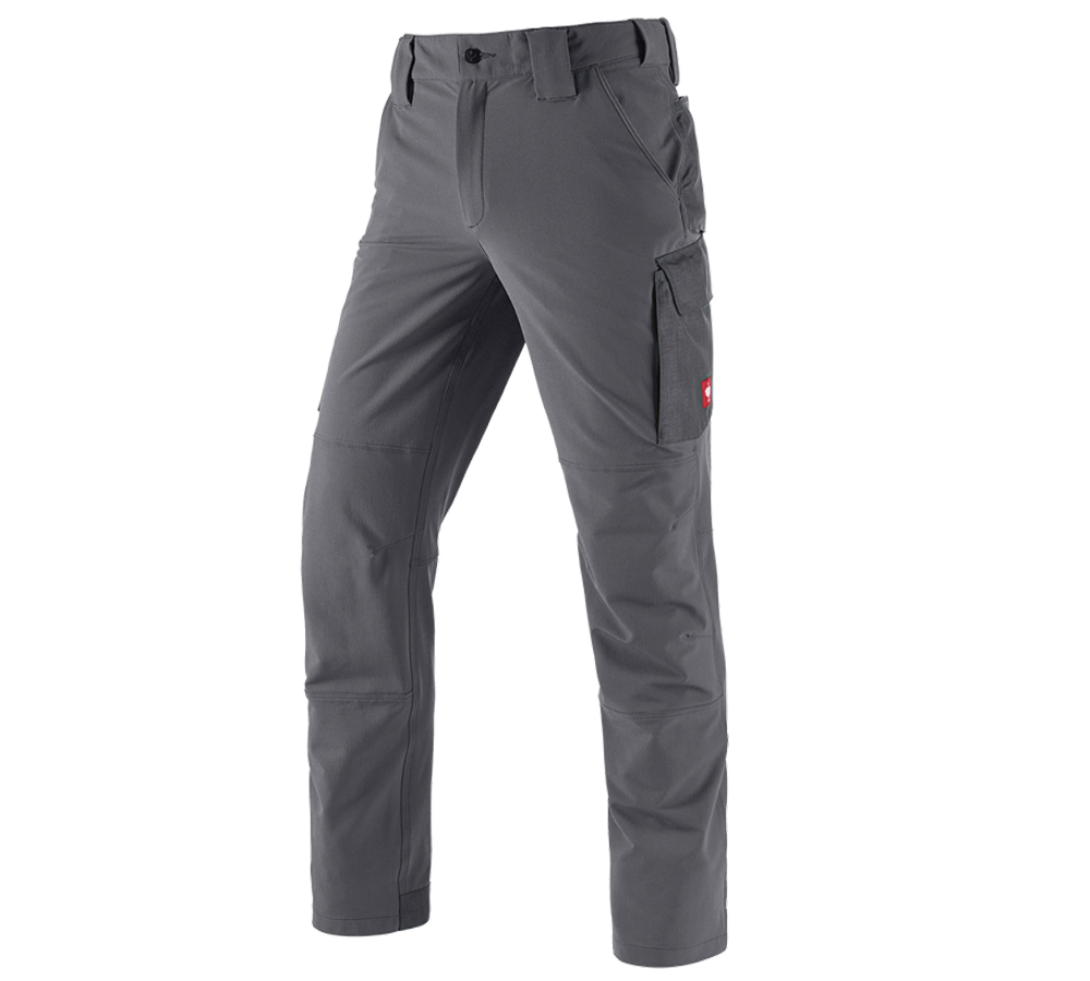 Werkbroeken: Functioneel cargobroek e.s.dynashield solid + antraciet