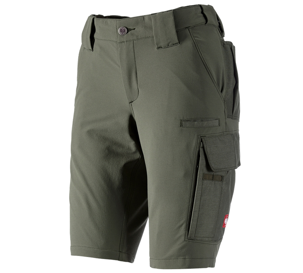 Hosen: Funktions Short e.s.dynashield solid,Damen + thymian