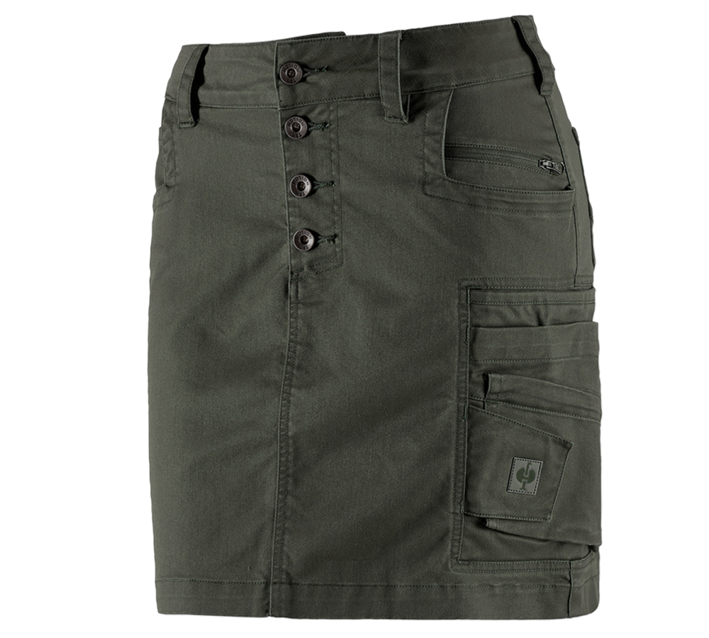 Thèmes: Jupe e.s.motion ten, femmes + vert camouflage