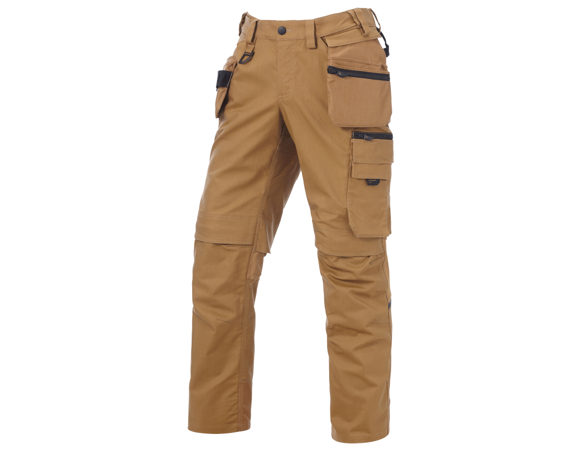 Arbeitshosen: Holster Bundhose e.s.line.nordic canvas + mandelbraun
