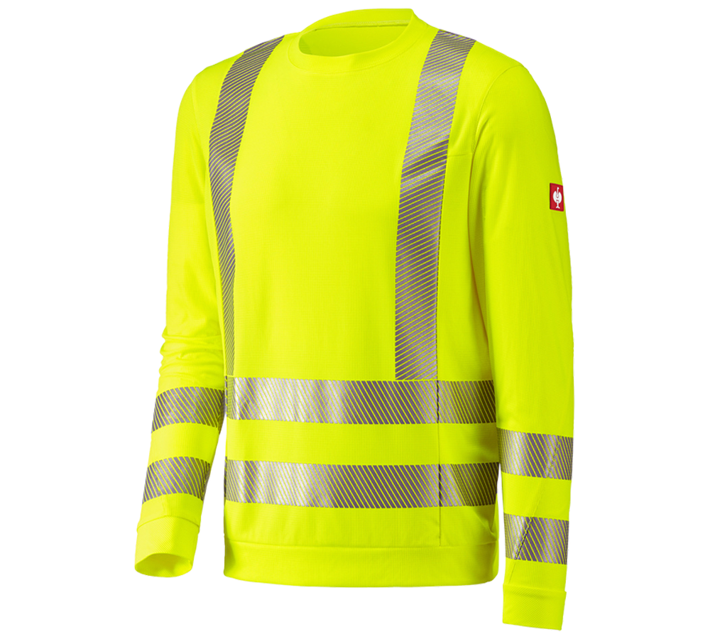 Thèmes: e.s. Longsleeve fonction signalisation + jaune fluo