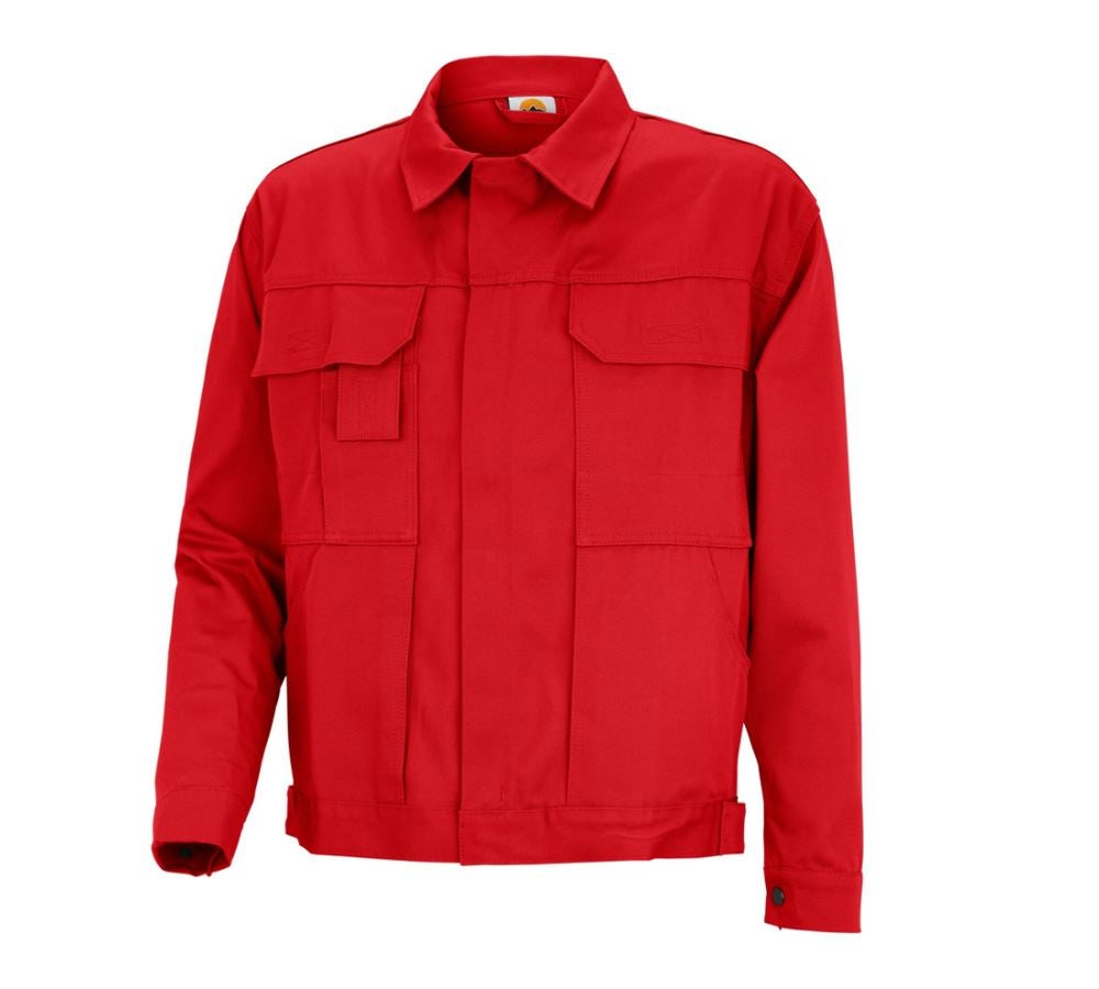 Vestes de travail: STONEKIT Veste de travail Aalborg + rouge