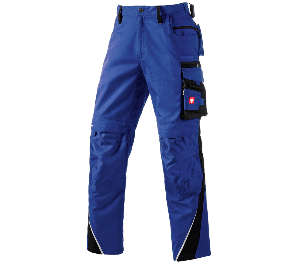 Werkbroeken: Winterwerkbroek e.s.motion + korenblauw/zwart