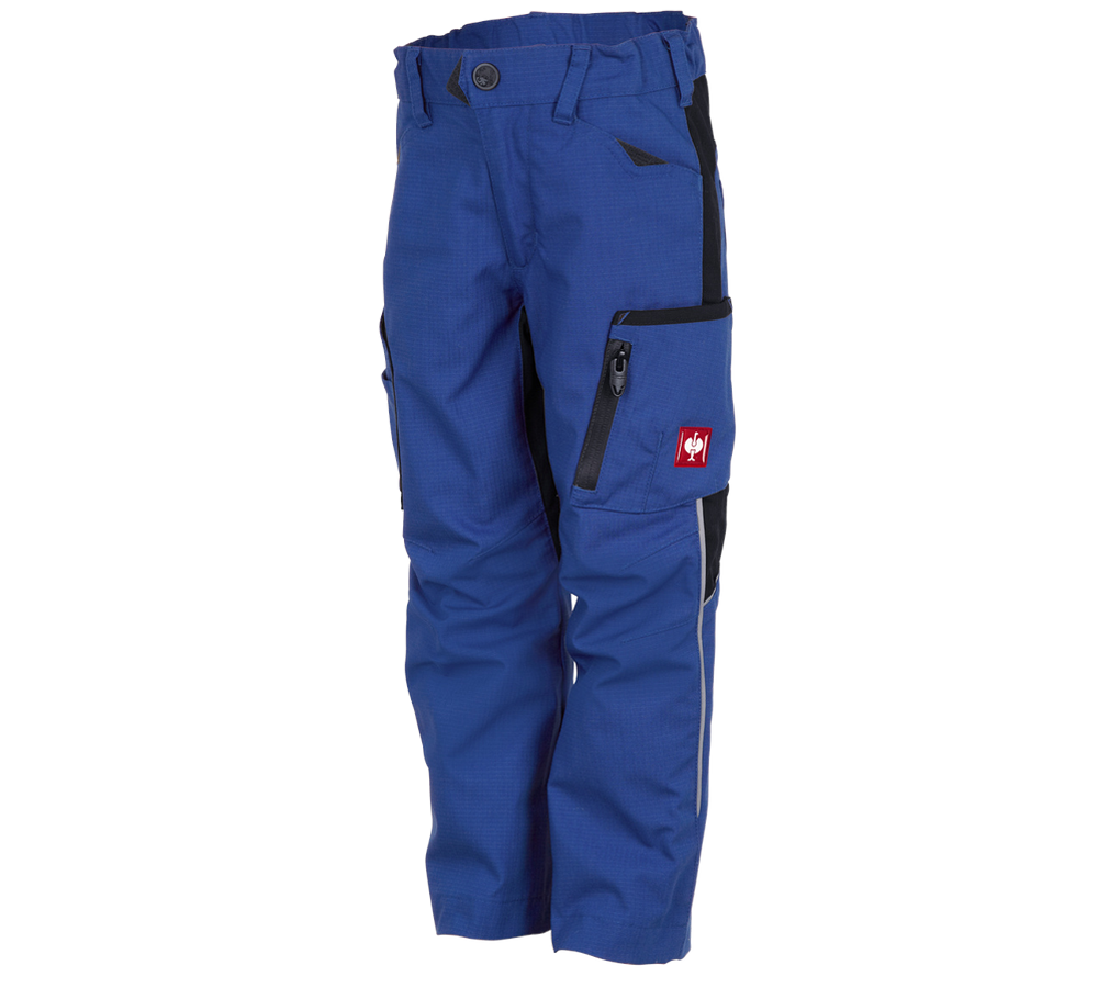 Kälte: Winter-Bundhose e.s.vision, Kinder + kornblau/schwarz