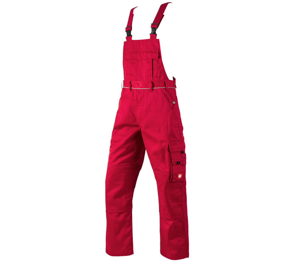 Werkbroeken: Tuinbroek e.s.classic + rood