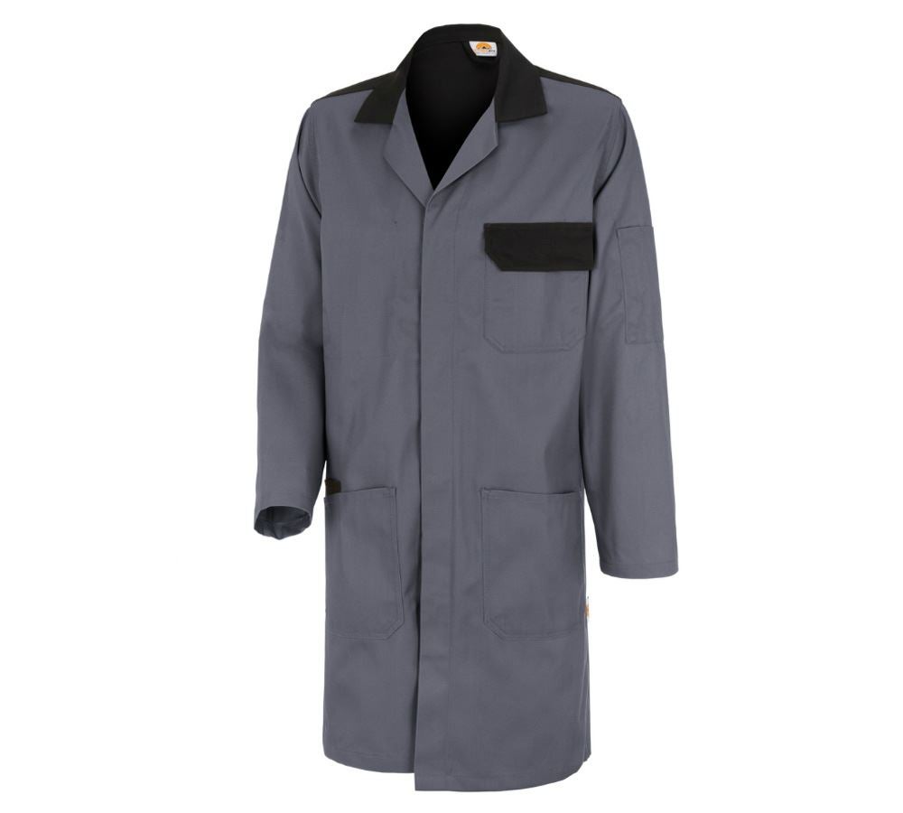 Sarraus de travail | Manteaux médicaux: STONEKIT Manteau professionnel Odense + gris/noir