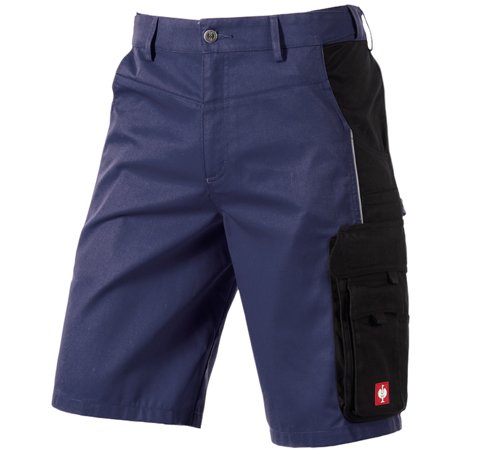 Werkbroeken: Short e.s.active + donkerblauw/zwart