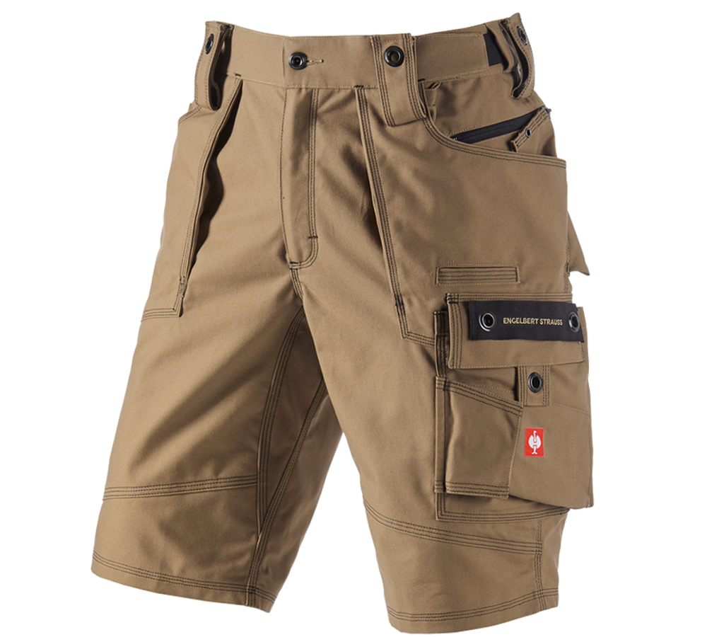 Hosen: Short e.s.roughtough + walnuss