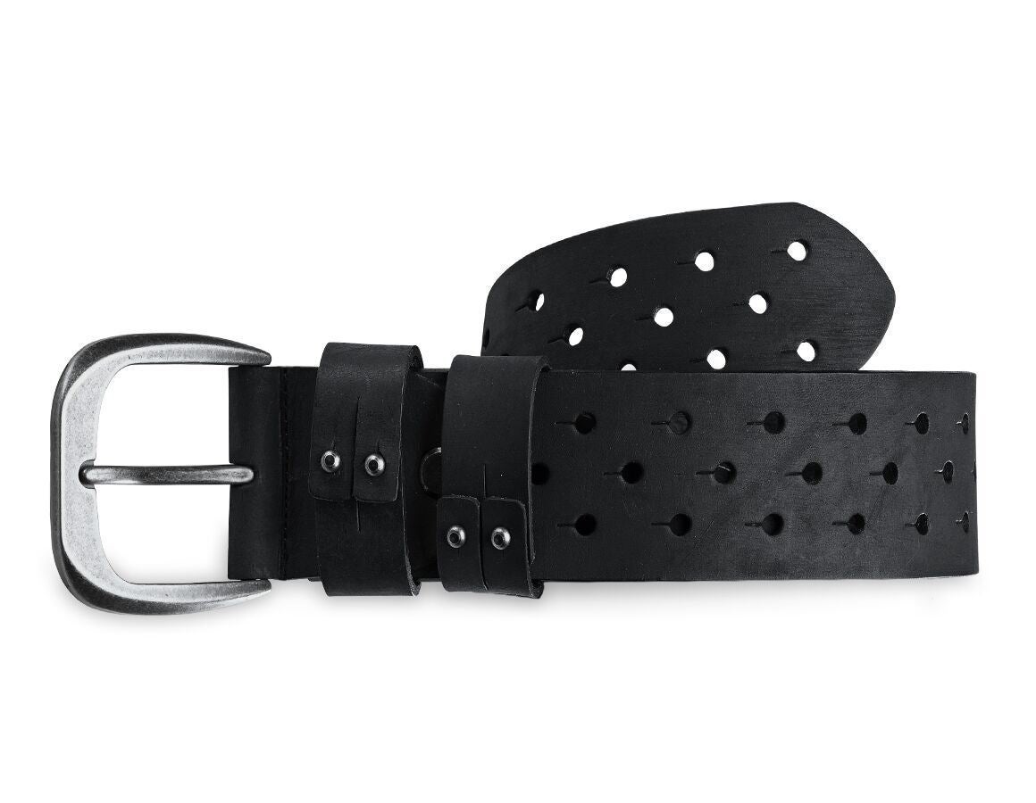 Accessoires: Ledergürtel e.s.roughtough PX2 + schwarz