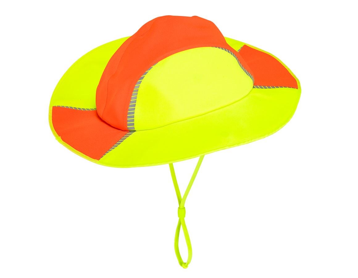 Accessoires: Functioneel regenhoed e.s.motion 2020 + signaaloranje/signaalgeel