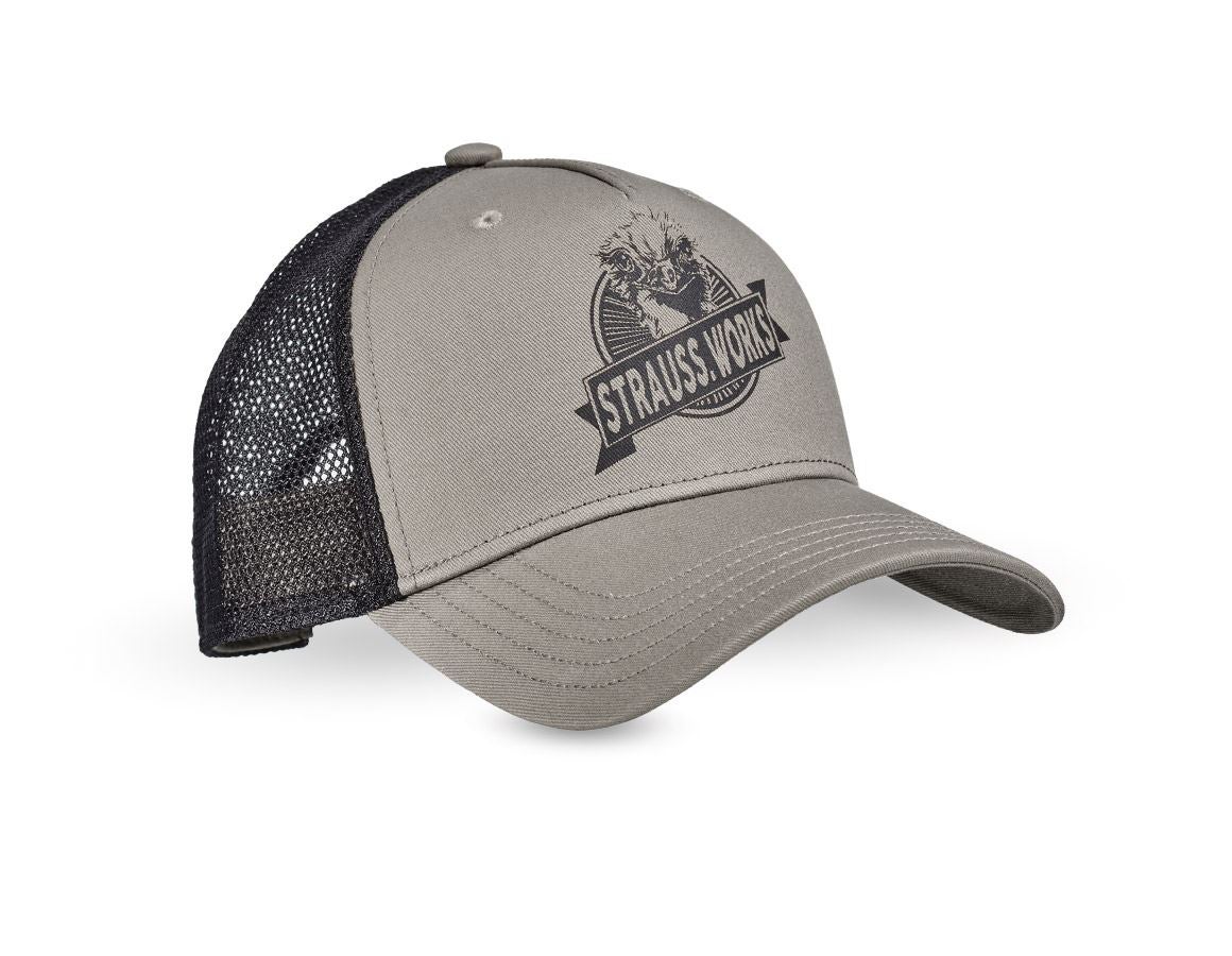 Accessoires: Casquette e.s.iconic works + gris dauphin