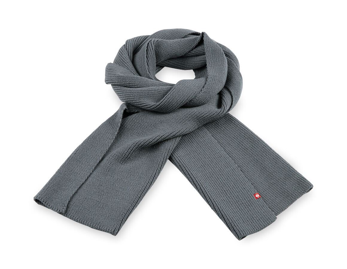 Accessoires: e.s. Gebreide sjaal + nordic grijs