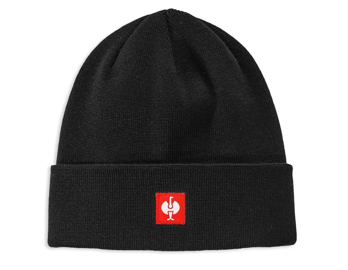 Accessoires: Gebreide muts e.s.line.core + zwart