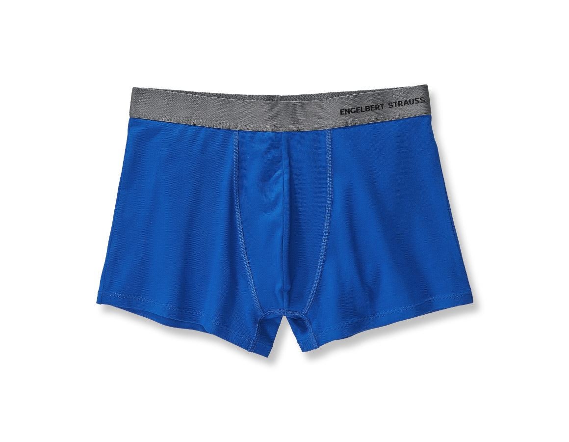 Ondergoed | Thermokleding: e.s. Cotton stretch boxers + korenblauw