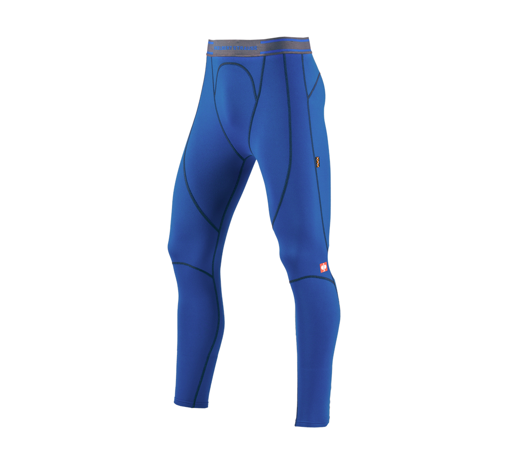 Unterwäsche | Thermokleidung: e.s. Funkt.Long Pants clima-pro-warm, Herren + enzianblau
