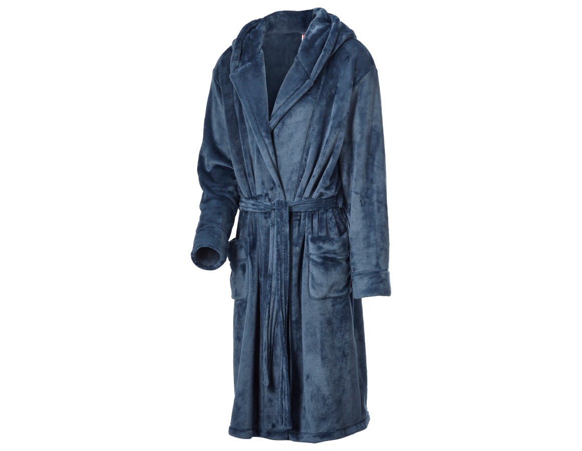 Werkkleding: e.s. Badjas + nordic blauw