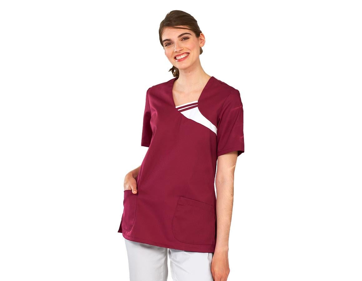 Shirts & Co.: Schlupfkasack Lorielle + cranberry