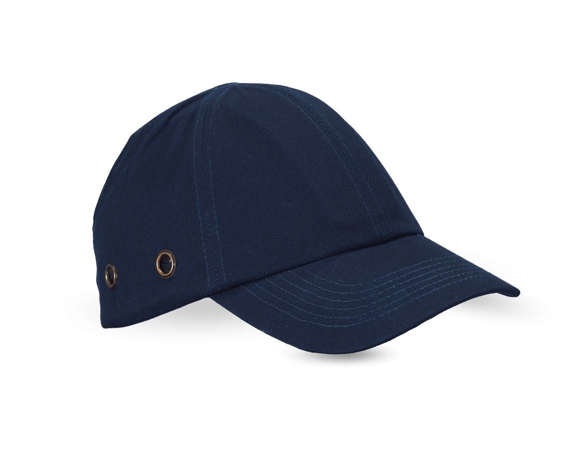 Veiligheidshelmen: Stootcap + donkerblauw