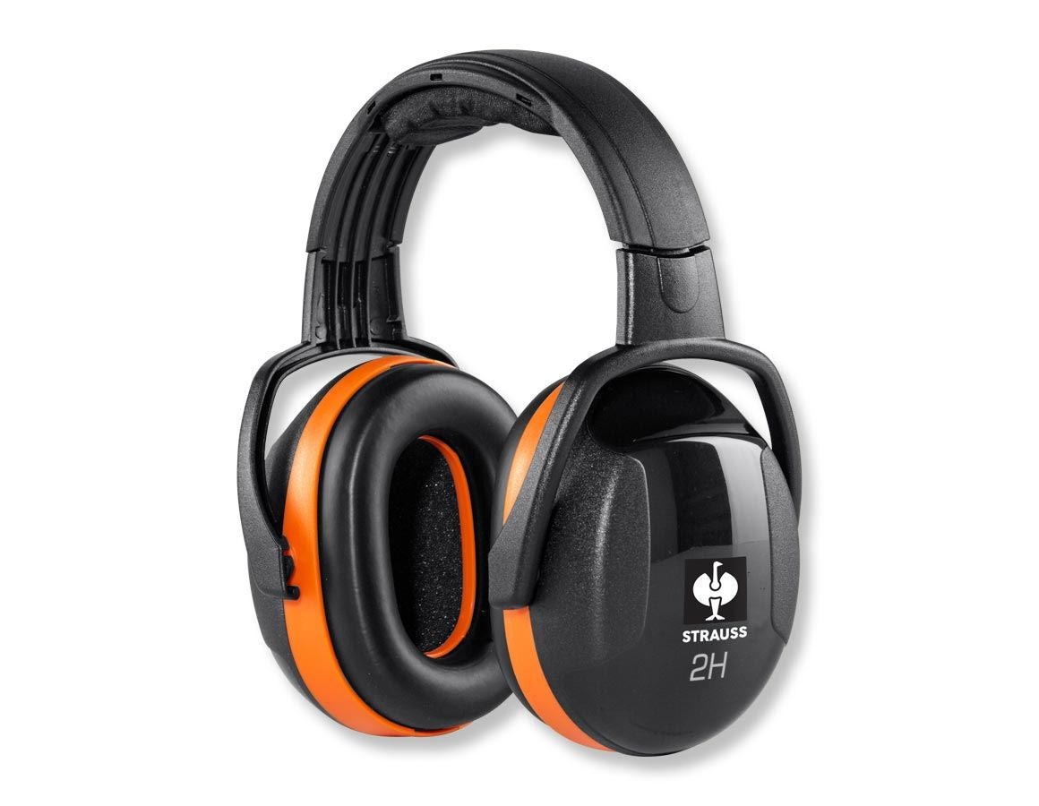 Casques anti bruits: e.s. Protège-oreilles 2H + orange