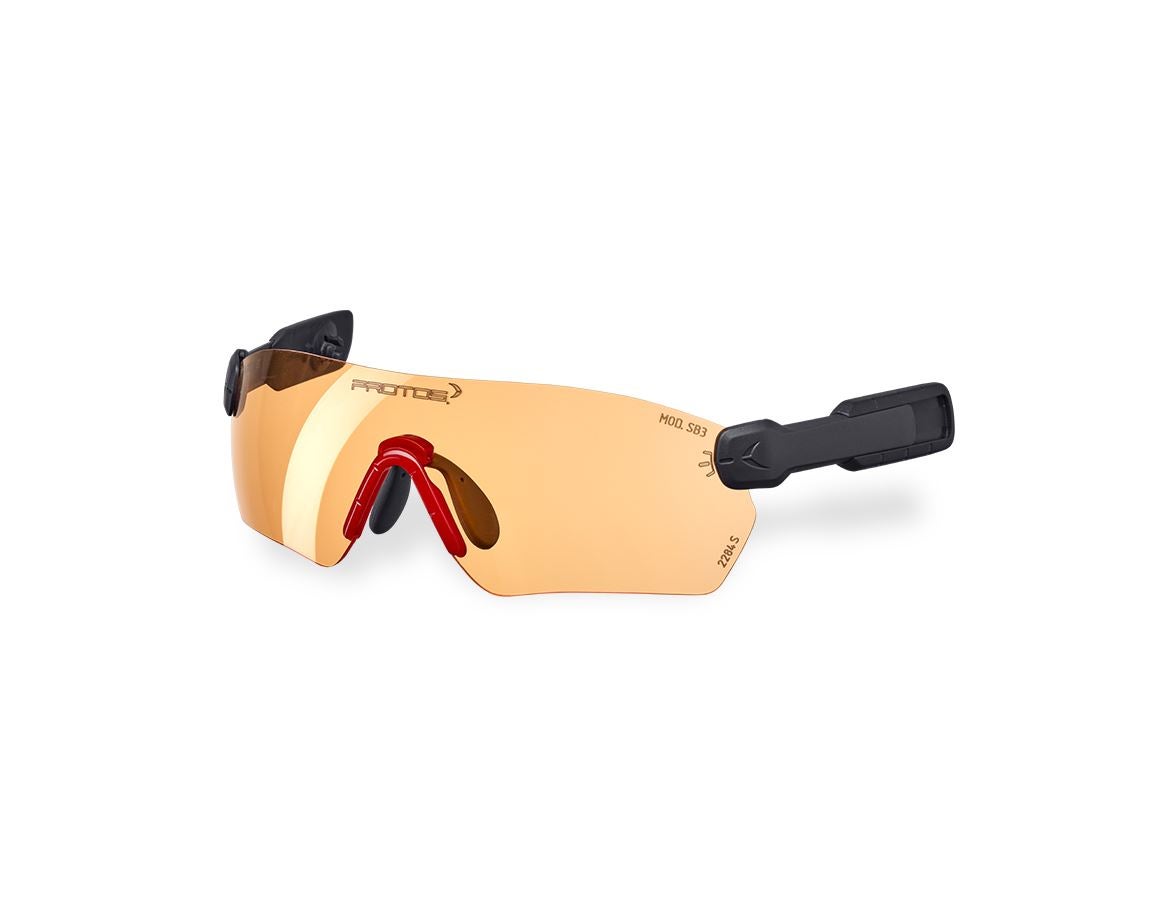 Accessoires: e.s. Lunettes de protection  Protos® Integral + orange