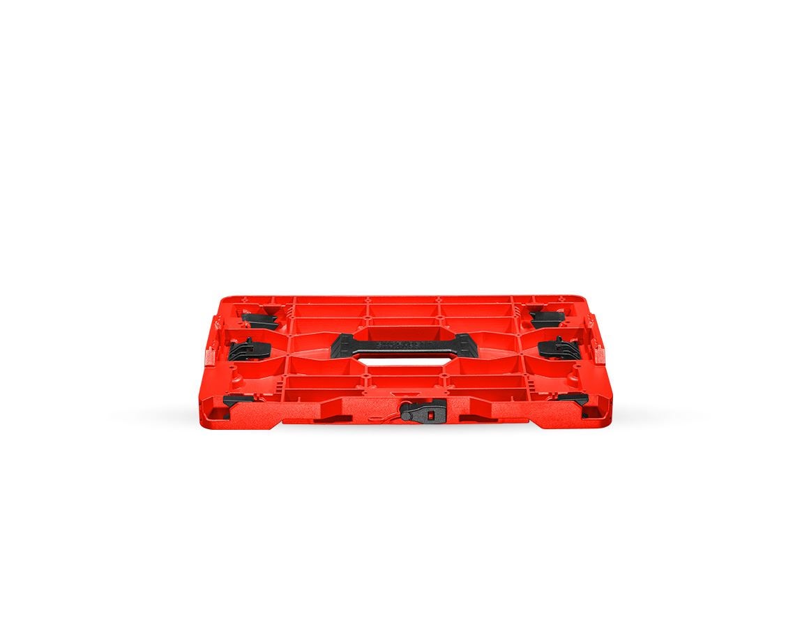 STRAUSSbox Systeem: STRAUSSbox Hybrid adapterplaat + rood/zwart