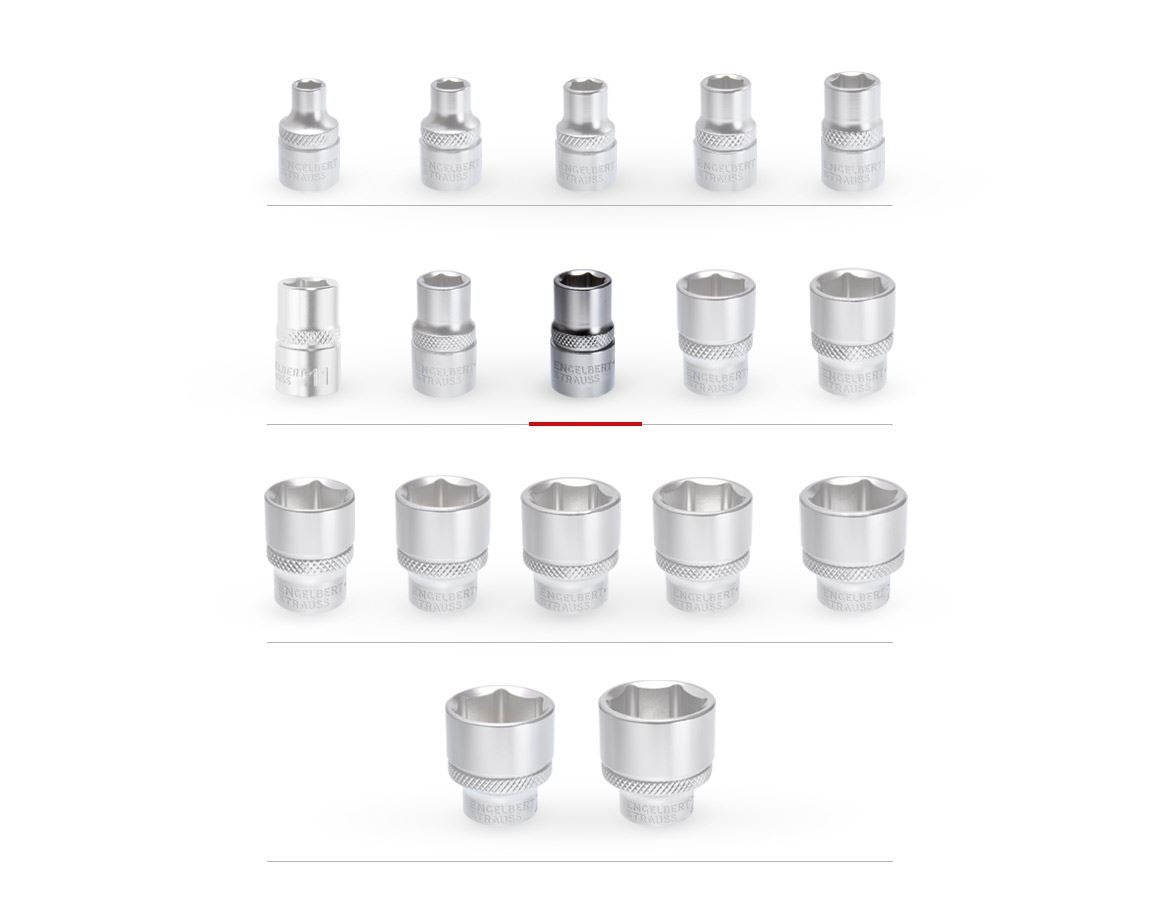 Clé à douille: e.s. Embout de clé à douille 3/8 6 pans