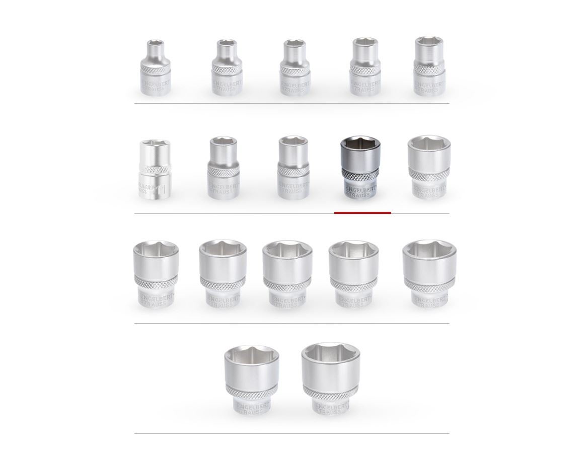 Clé à douille: e.s. Embout de clé à douille 3/8 6 pans