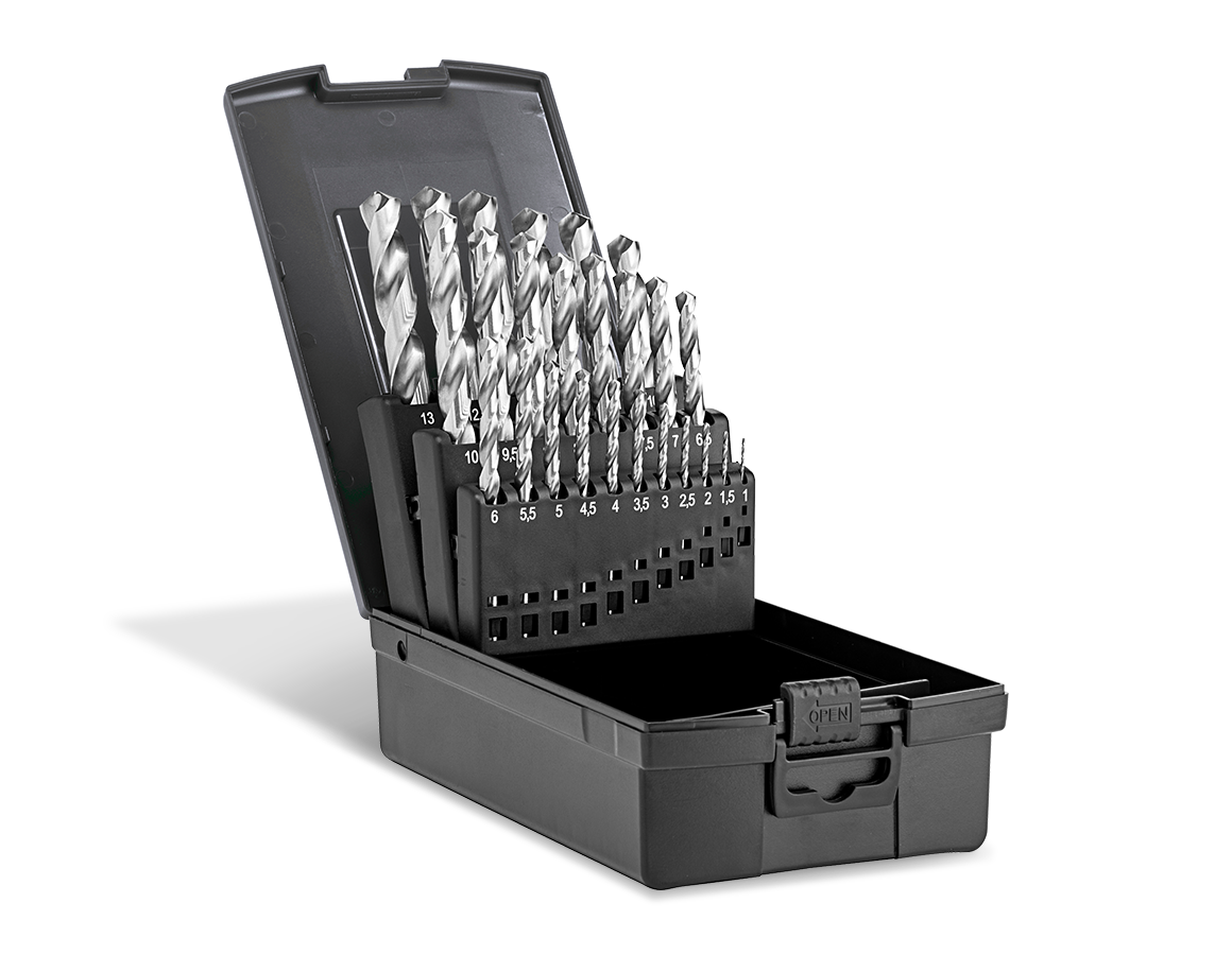 Bohrer: e.s. HSS-G Metall-Spiralbohrer-Satz classic