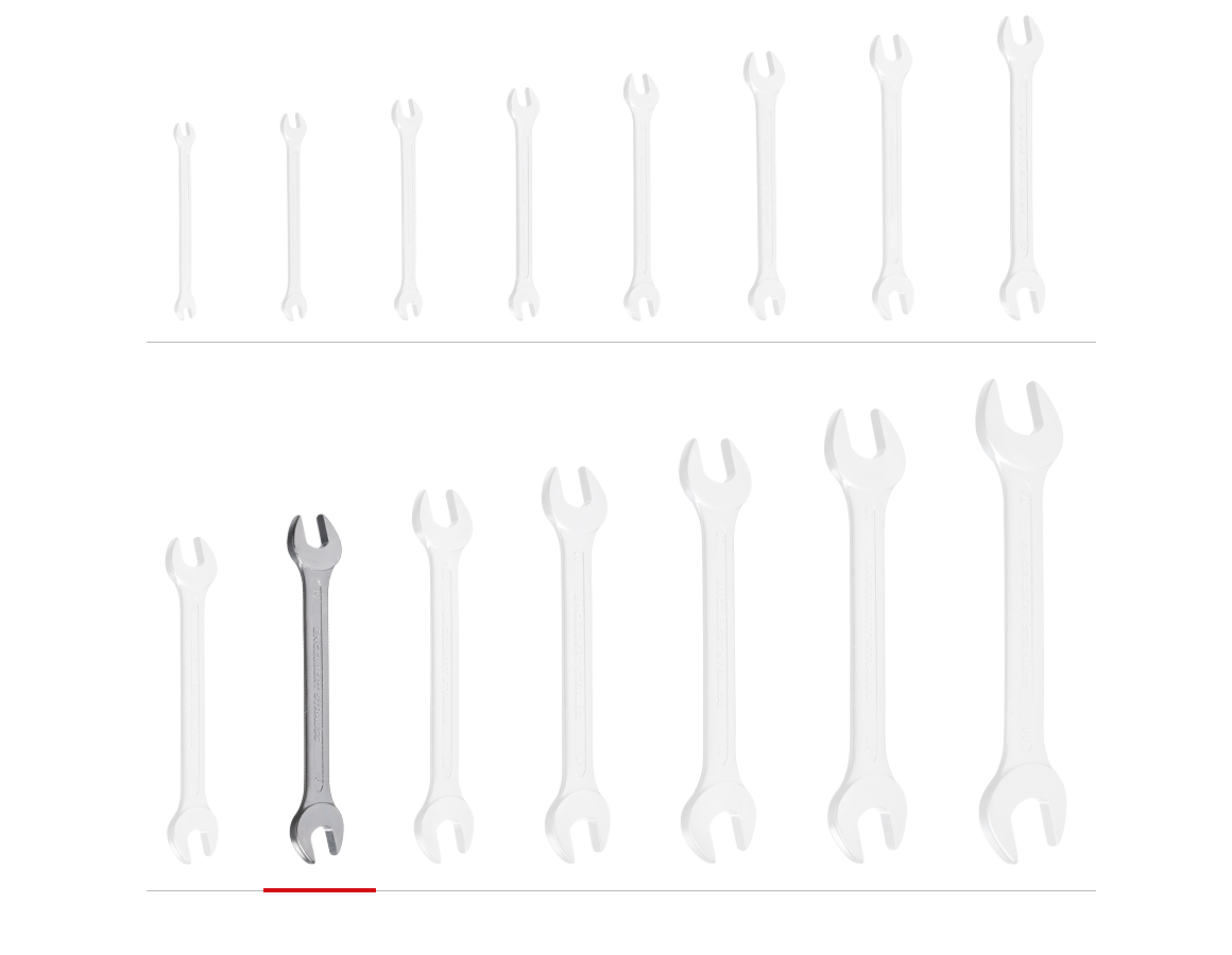 Schroefsleutels: e.s. Steeksleutel, afzonderlijk