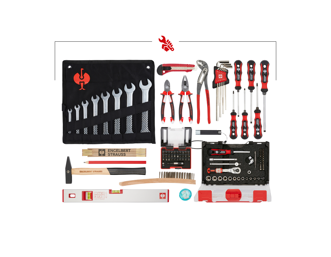 Mallette à outils: Kit d'outils Allround