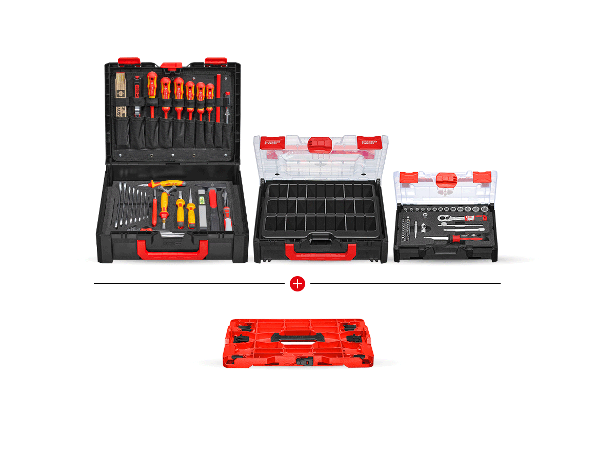 Système STRAUSSbox: Jeu d'outils STRAUSSbox électrique