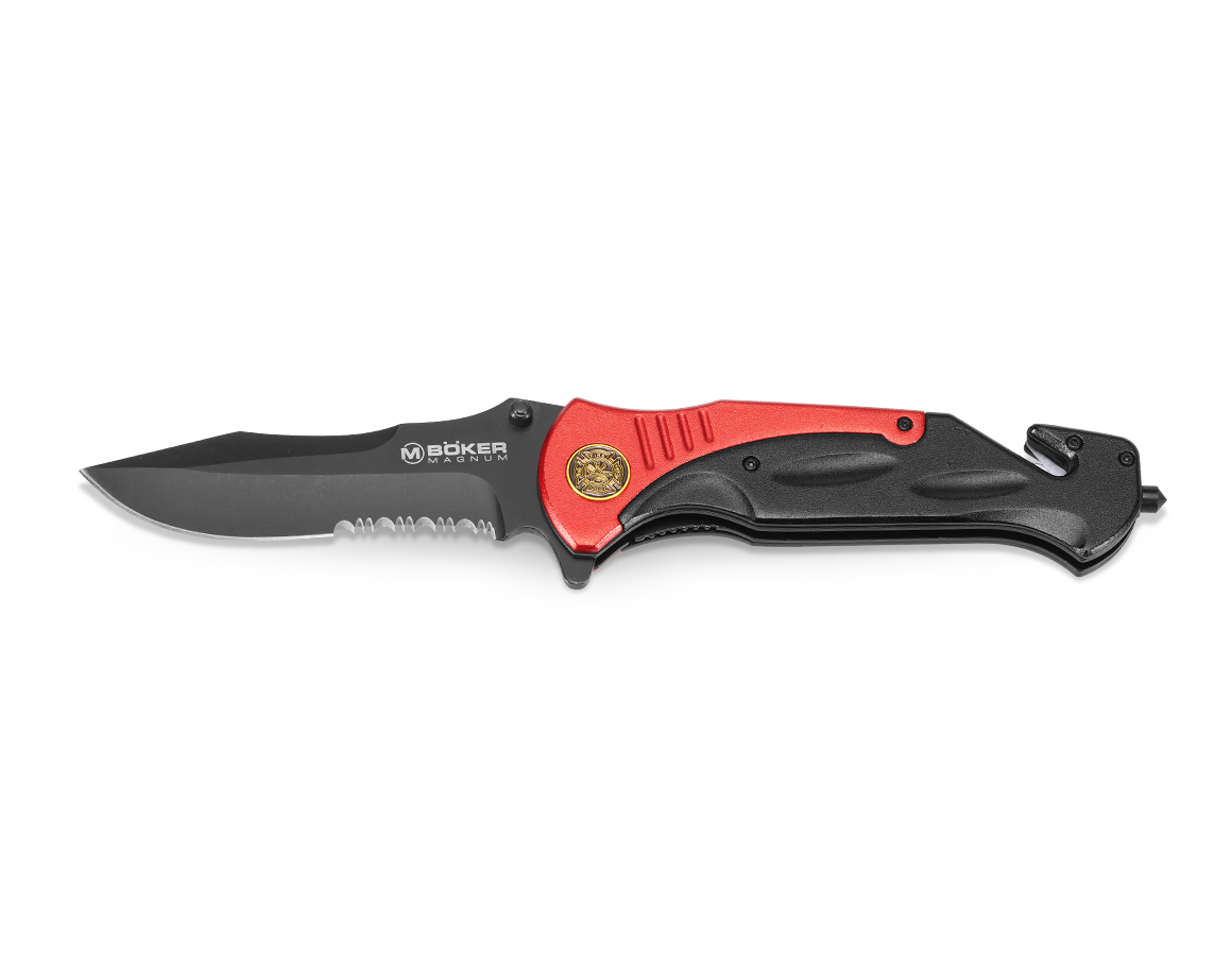 Messer: Arbeits-Einhandmesser fire rescue