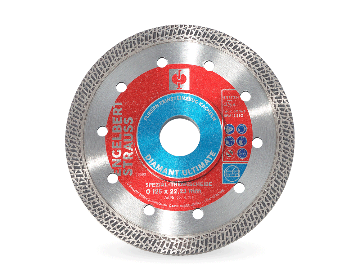 Doorslijpschijven: e.s. Tegelsnijschijf diamant ultimate