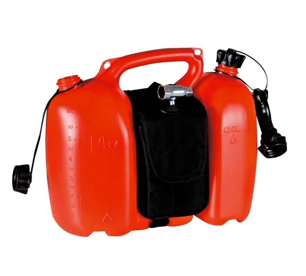 Reservoirs: Zadeltas voor dubbele jerrycan Profi
