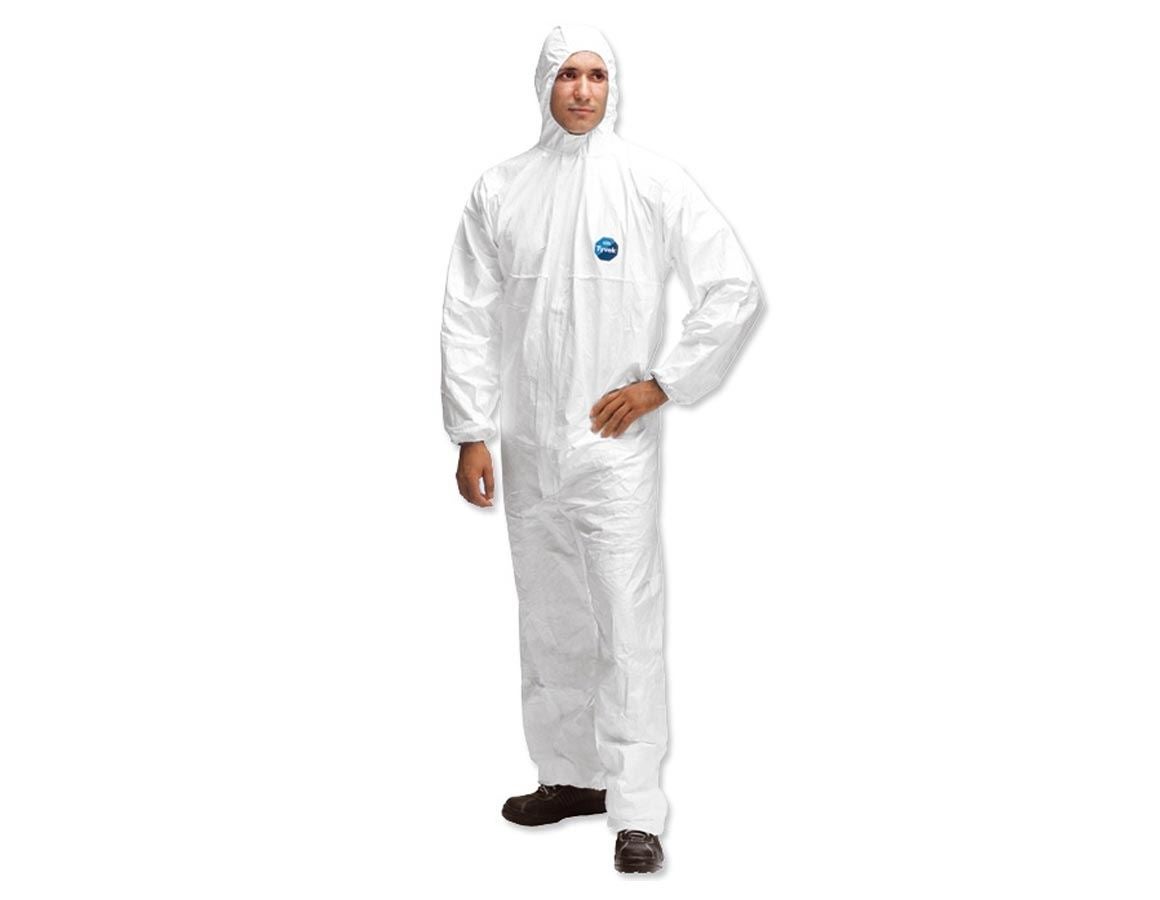 Wegwerpkleding: Tyvek wegwerpoverall Expert met rits