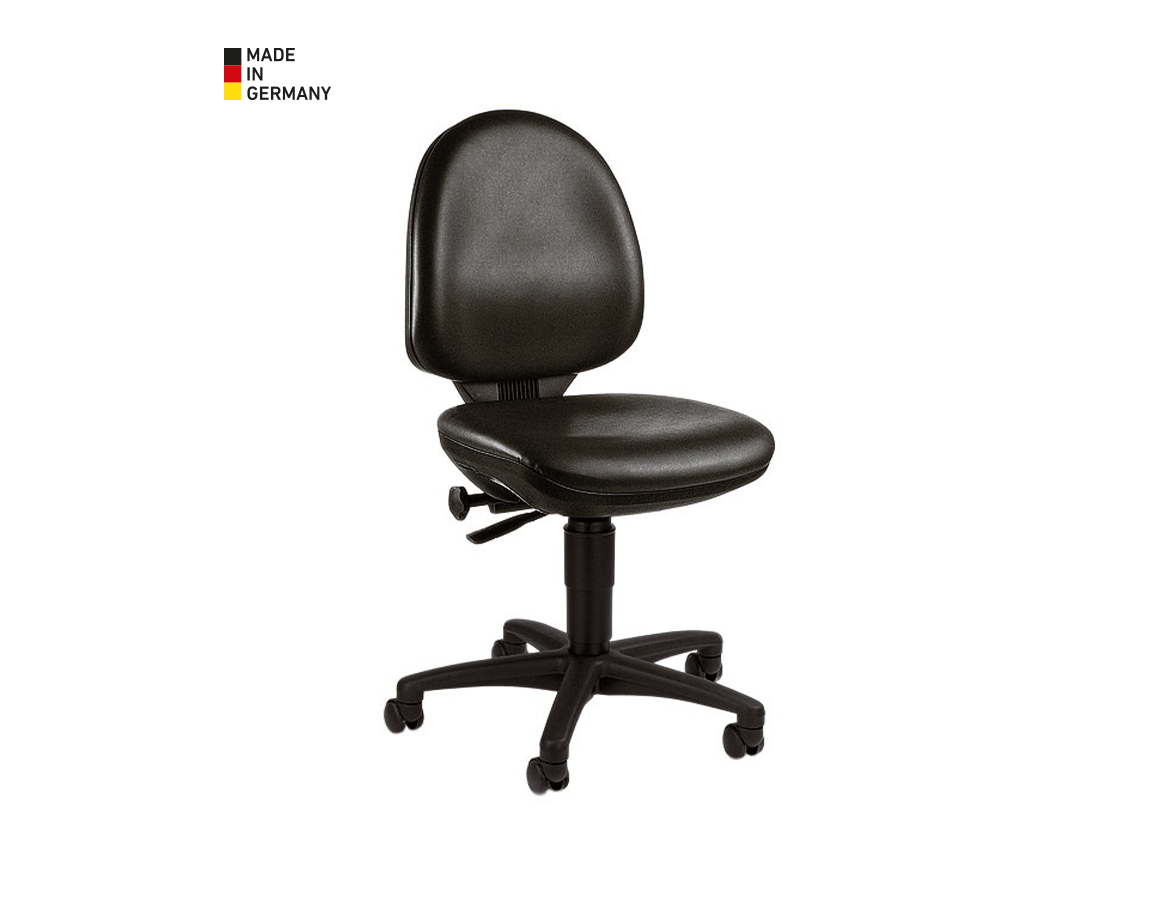 Chaises: Chaise de bureau pivotante TEC 50 + noir