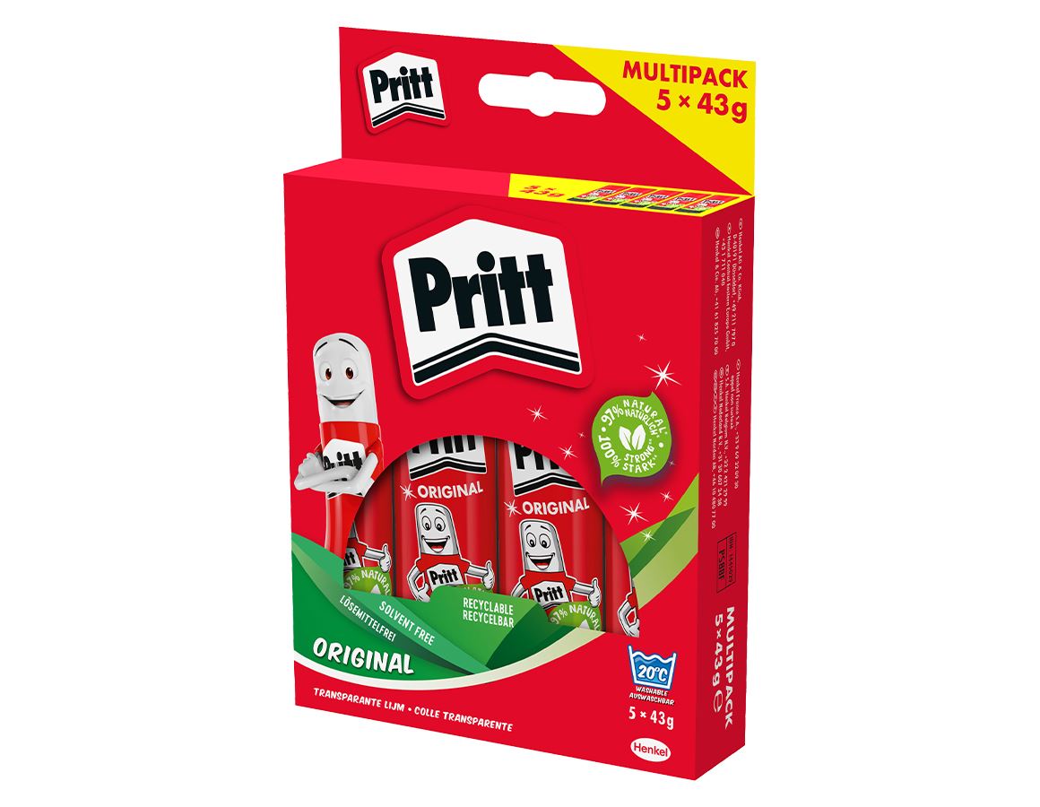 Bureautoebehoren: Pritt lijmstiften, multipack