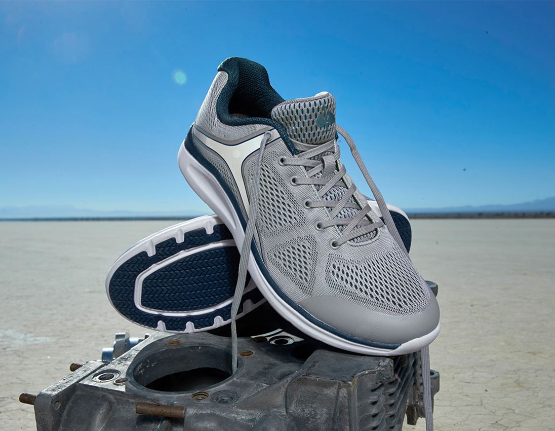 Cuisinier | Restauration | Service: e.s. O1 Chaussures professionnelles Asterope + platine/bleu marin