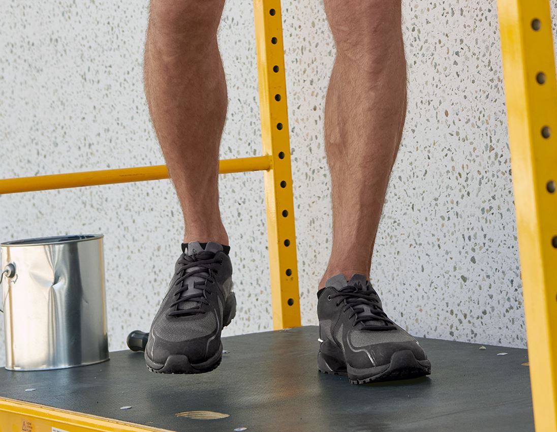 O1: O1 Werkschoenen e.s. Chete + zwart/antraciet 1