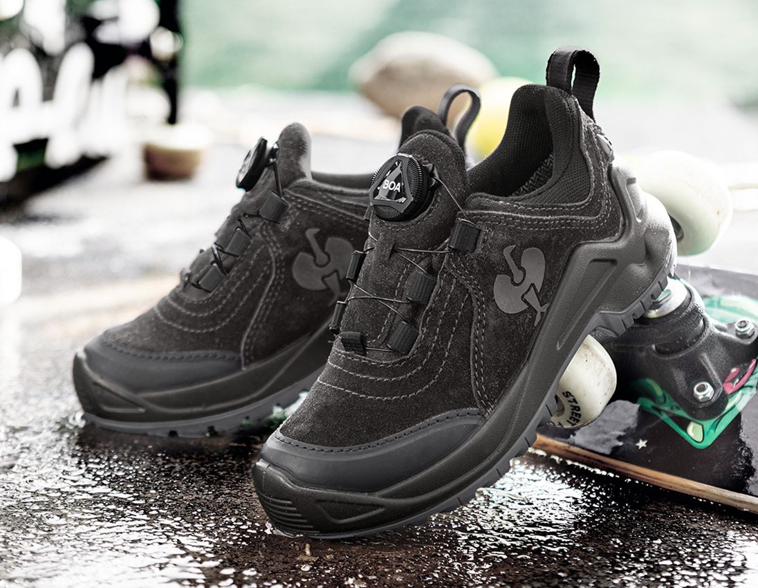 Kinderschoenen: Allroundschoenen e.s. Apate II low, kinderen + zwart