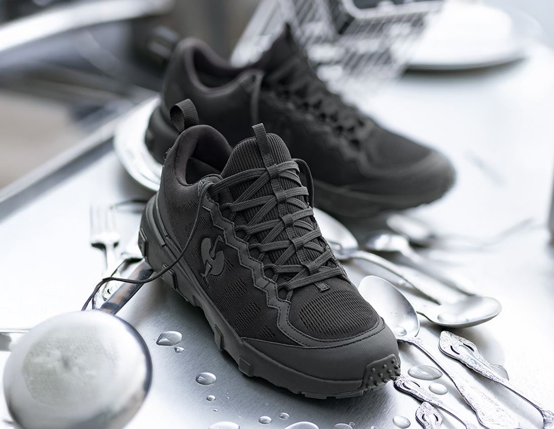 Horeca | Koks: O6 Werkschoenen e.s. Poli low + zwart 1