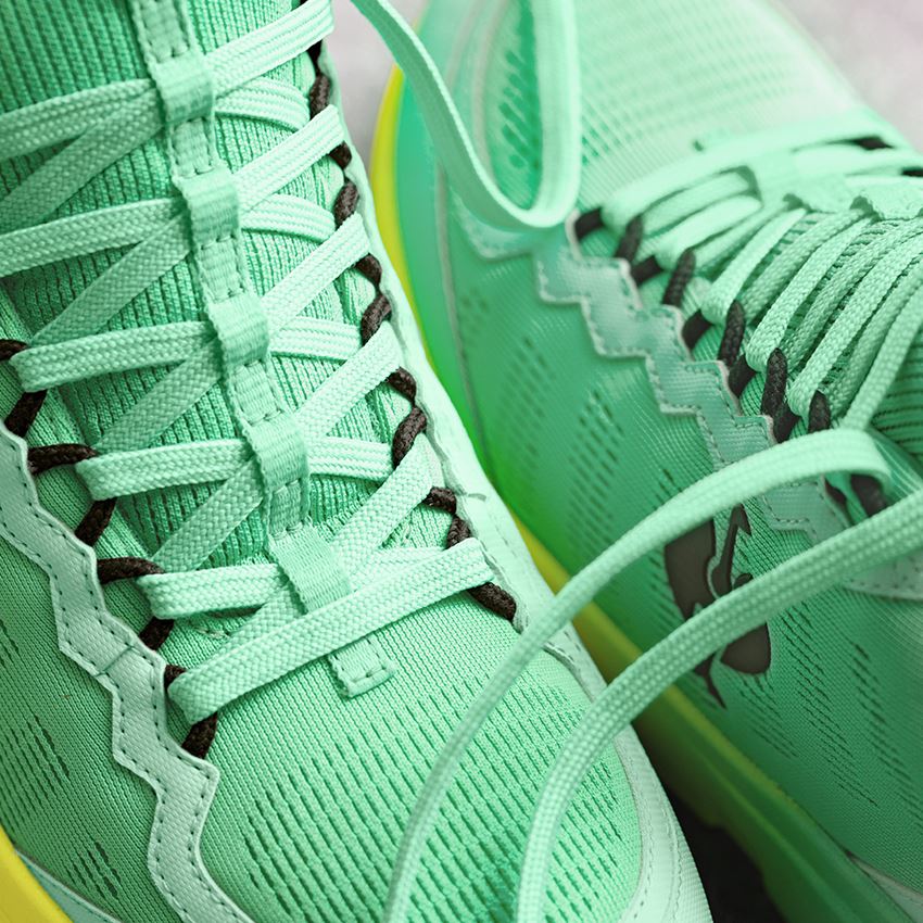 Horeca | Koks: O6 Werkschoenen e.s. Poli low + mint/signaalgeel 2