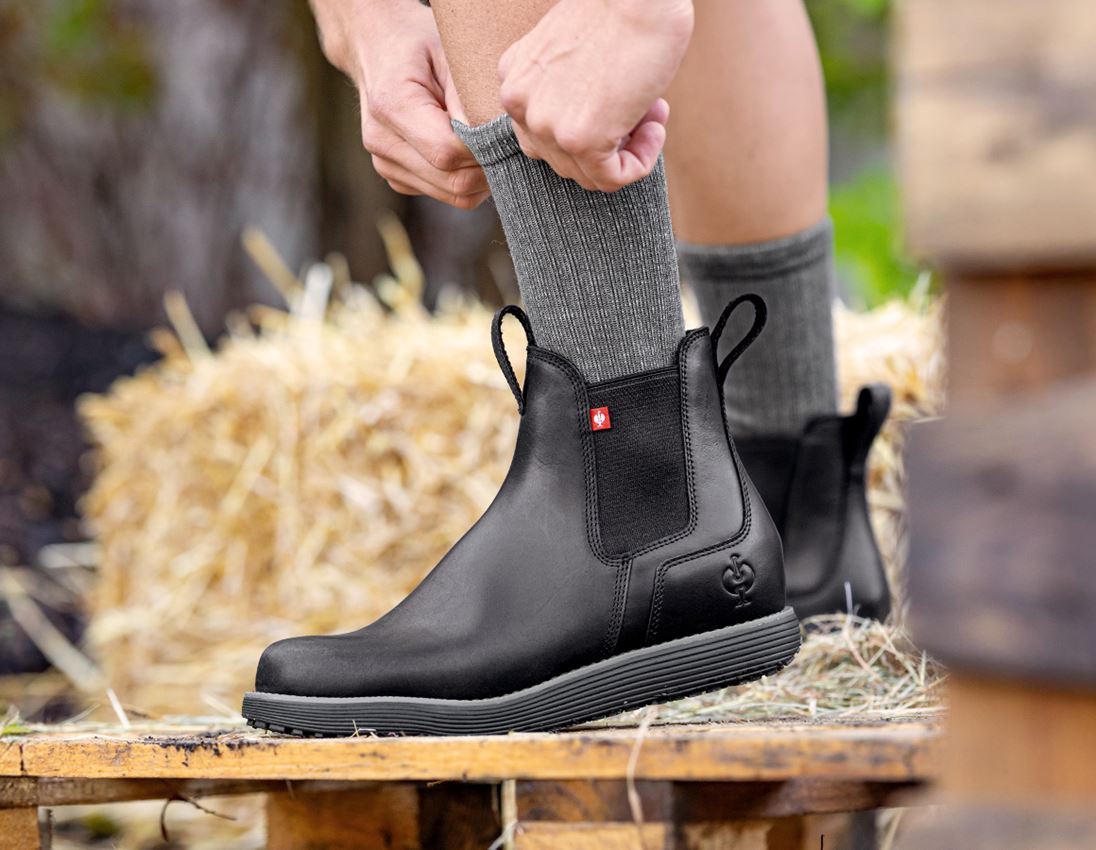 Cuisinier | Restauration | Service: O1 Chaussures de travail e.s. Amarillo mid + noir 1