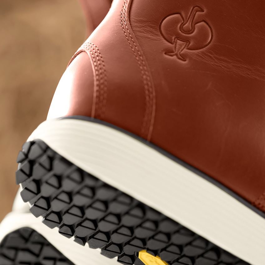 O2: O2 Werkschoenen e.s. Boulder mid + roodbruine 2