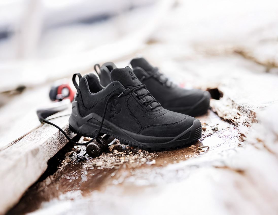 O6: O6 Chaussures de travail e.s. Termoli low + noir