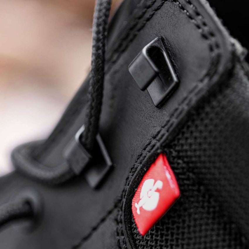 O6: O6 Werkschoenen e.s. Ridgewood mid + zwart 2