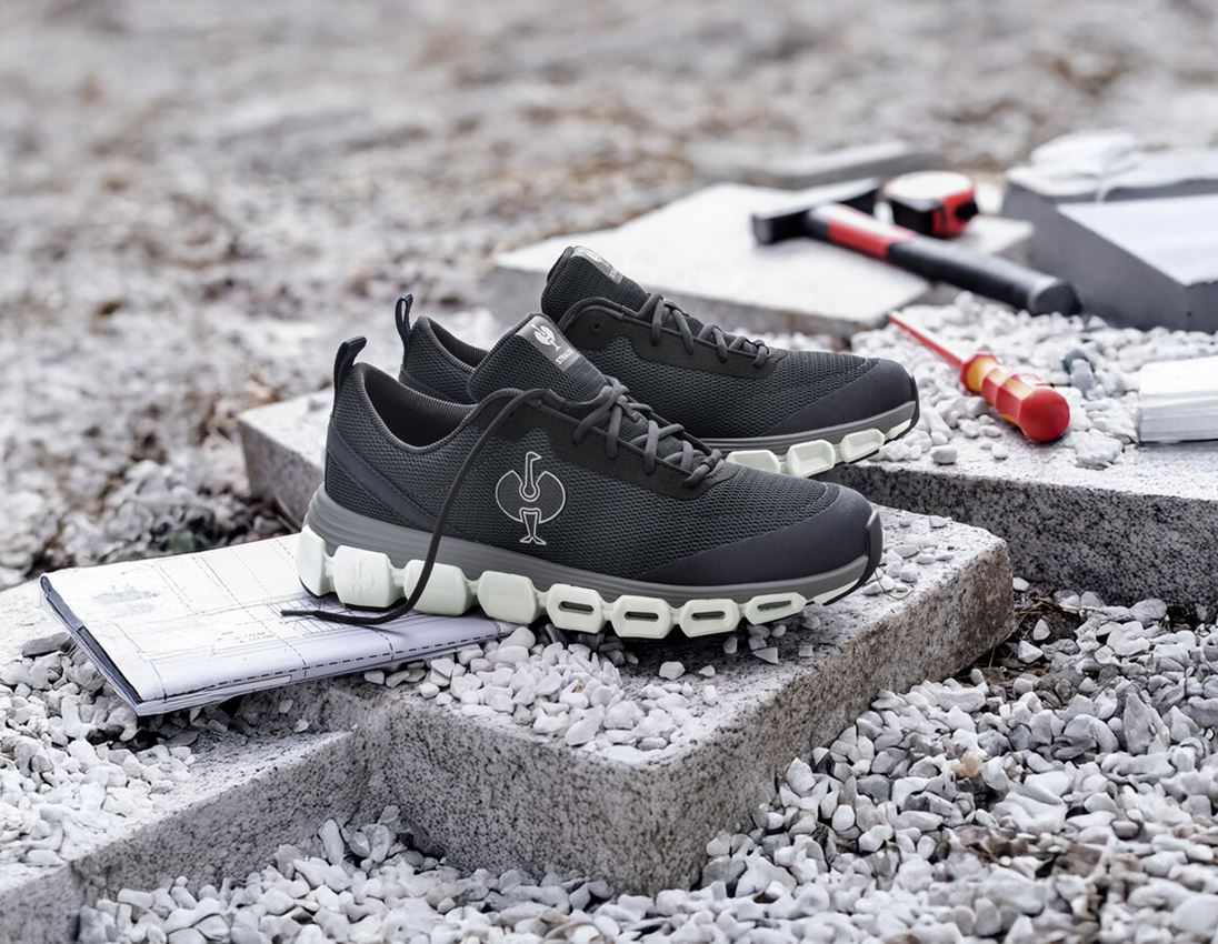 Chaussures de travail: O1 Chaussures de travail e.s. Airolo low + graphite