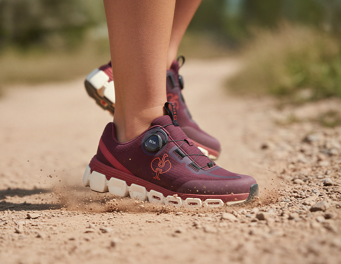 Chaussures de travail: O1 Chaussures de travail e.s. Rexburg low + rouge acajou 2