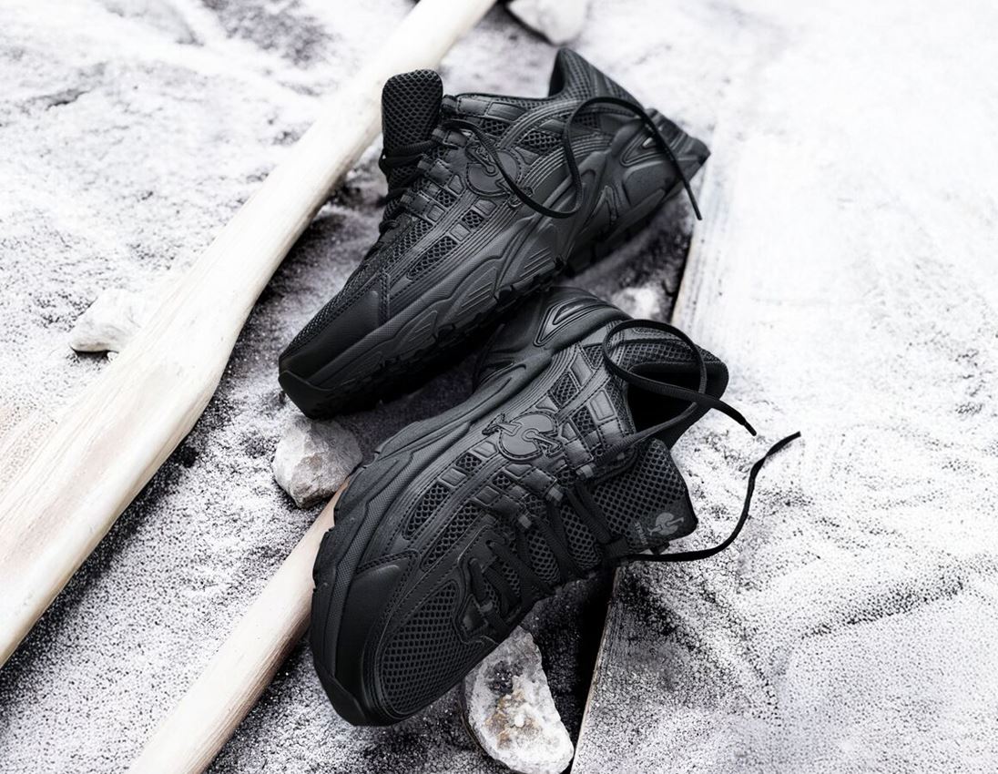 Beroepsschoenen: O1 Werkschoenen e.s. Lewistown low + zwart 1